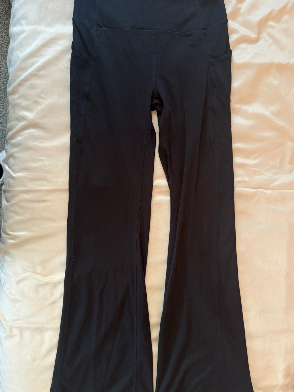 Fabletics Black Flared High-Waist Leggings